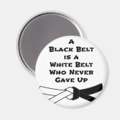 Aimant Ceinture noire (Recto/Verso)