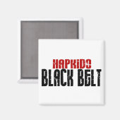 Aimant Ceinture noire Hapkido (Recto/Verso)