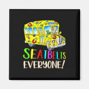 Aimant Ceintures de sécurité à tous Fun Magic School Bus