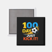 Aimant Célébration de Soccer Blast Just Kick It! 100 jour (Recto/Verso)