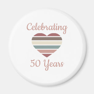 Aimant Célébration du 50e anniversaire du Mariage