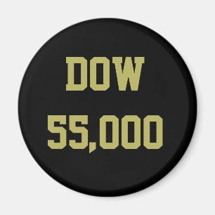 Aimant Célébration du Dow 55 000 du marché boursier