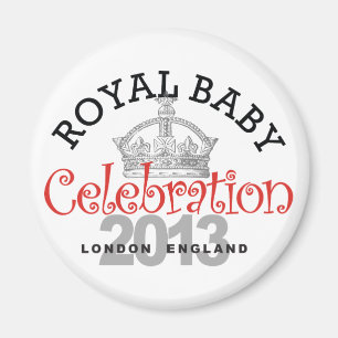 Aimant Célébration royale de bébé