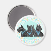 Aimant Célébration Scotties Multi-Color (Recto/Verso)