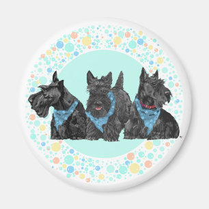 Aimant Célébration Scotties Multi-Color