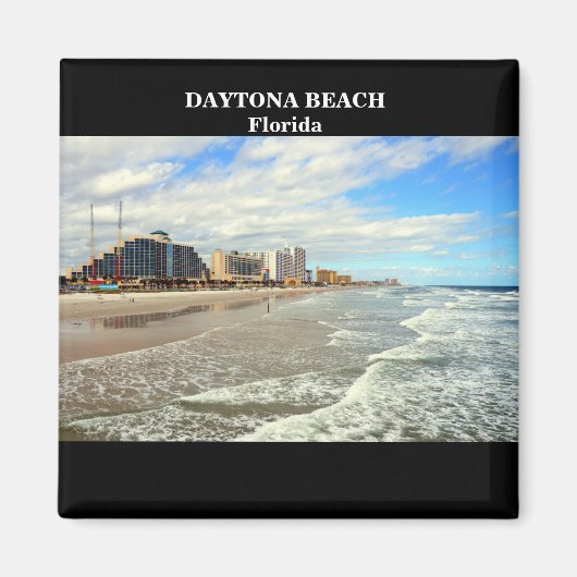Aimant Célèbre Daytona Beach Floride (Devant)