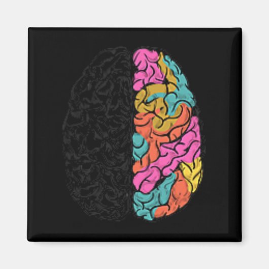 Aimant Célébrer L'Esprit De Toutes Sortes Neurodiversité (Devant)