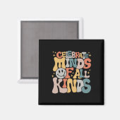 Aimant Célébrer L'Esprit De Toutes Sortes Santé Mentale A (Recto/Verso)