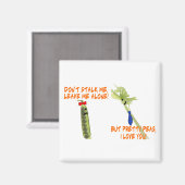 Aimant Céleri Stalk Et Jolies Peas (Recto/Verso)