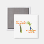 Aimant Celery Stalker & Jolies Peas (Recto/Verso)