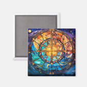 Aimant céleste en verre (Recto/Verso)