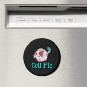 Aimant Cell-Fie Funny Biologie Science Pun enseignant cad (In Situ (Lave-vaisselle))