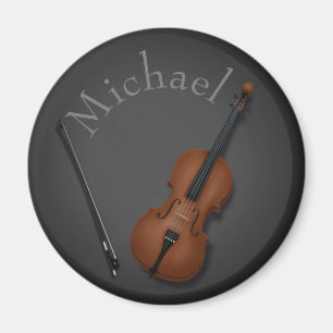 Aimant Cello et bow Whimsical Custom Classical Musician's