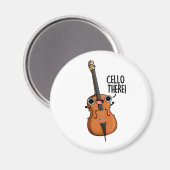 Aimant Cello There Funny Music Pun (Recto/Verso)