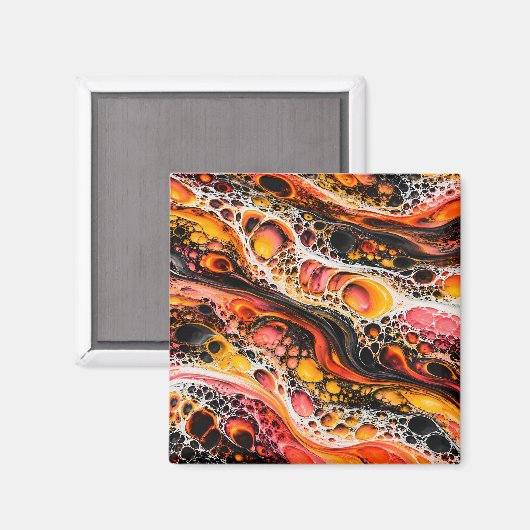 Aimant Cellules de magma (Recto/Verso)
