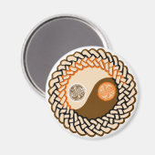 Aimant Celtic Yin Yang (Recto/Verso)