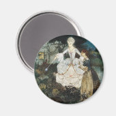 Aimant Cendrillon et Fée Gomère (Recto/Verso)