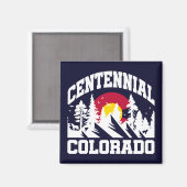 Aimant Centenaire, Colorado (Recto/Verso)
