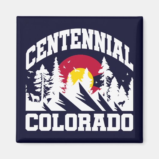 Aimant Centenaire, Colorado (Devant)