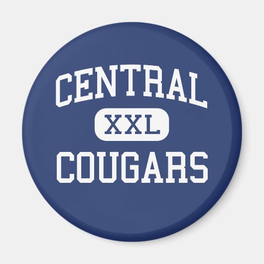 Aimant Central Cougars Parsippany New Jersey (Devant)
