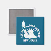 Aimant Central Railroad Of New Jersey _1  (Recto/Verso)