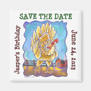 Aimant Centre de fête au poulet