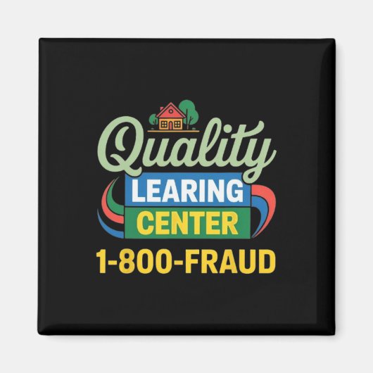 Aimant Centre de formation de qualité pour enseignants dr (Devant)