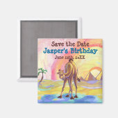 Aimant Centre de la fête des chameaux (Recto/Verso)