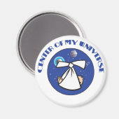 Aimant Centre De Mon Univers (Recto/Verso)