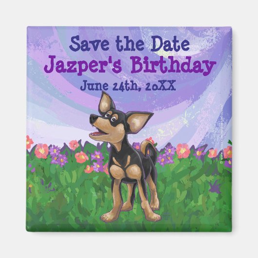 Aimant Centre du Parti du Chihuahua (Devant)