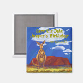 Aimant Centre du parti Kangaroo (Recto/Verso)