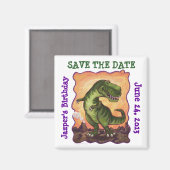 Aimant Centre du Parti Tyrannosaurus (Recto/Verso)