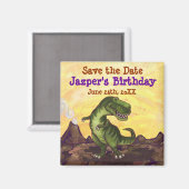 Aimant Centre du Parti Tyrannosaurus (Recto/Verso)