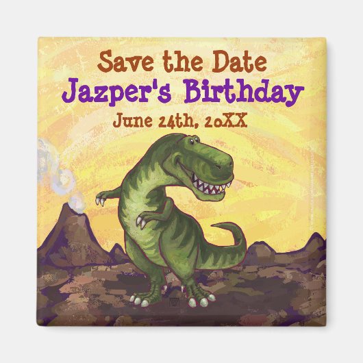 Aimant Centre du Parti Tyrannosaurus (Devant)