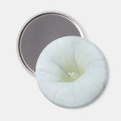 Aimant Centre Fleur Blanche (Recto/Verso)