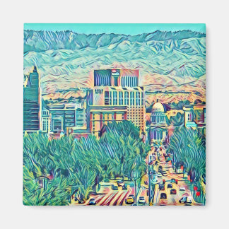 Aimant Centre-ville artistique Boise Idaho