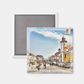 Aimant Centre-ville de Cluj Napoca (Recto/Verso)