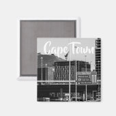 Aimant Centre-ville du Cap Cityscape Afrique du Sud (Recto/Verso)