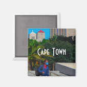 Aimant Centre-ville du Cap Cityscape Afrique du Sud (Recto/Verso)