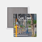 Aimant Centre-ville du Cap Cityscape Afrique du Sud (Recto/Verso)