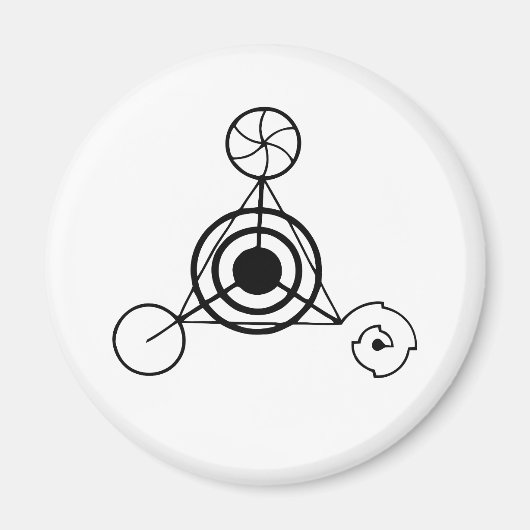 Aimant Cercle de culture 7 (Devant)