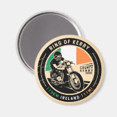 Aimant Cercle de la moto Kerry Irlande (Recto/Verso)