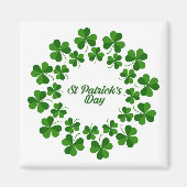 Aimant Cercle De L'Aimant Shamrock (Devant)