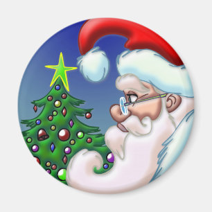 Aimant Cercle de Père Noël