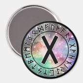 Aimant Cercle de rune de Galaxy Prismatic [07. Gébo] Magn (Recto/Verso)