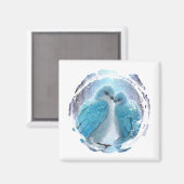 Aimant *~* Cercle des Inséparables AP54 Art Winter (Recto/Verso)