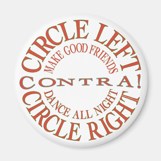 Aimant Cercle gauche, Cercle droit (Devant)