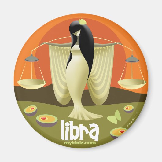Aimant Cercle Idolz Libra (Devant)