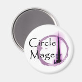 Aimant Cercle Mage ! (Recto/Verso)