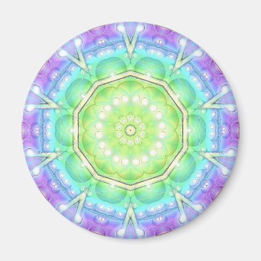 Aimant Cercle psychédélique (Devant)